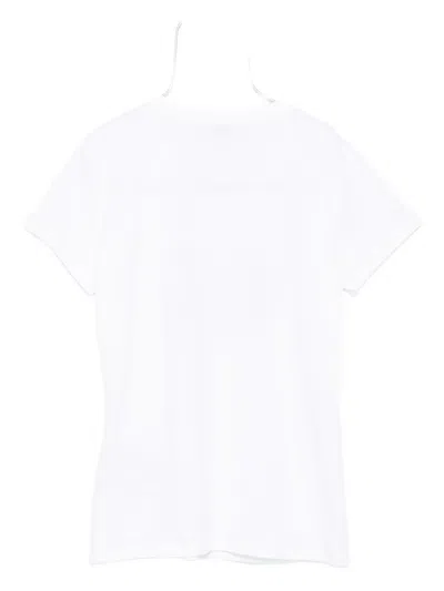 Liu •jo Heart-print Cotton T-shirt In White