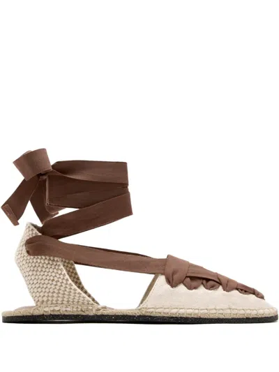 Loeffler Randall Wilson Ribbon-lace Espadrilles