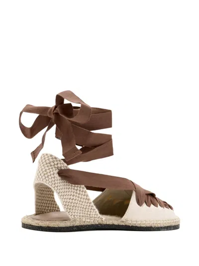 Loeffler Randall Wilson Ribbon-lace Espadrilles