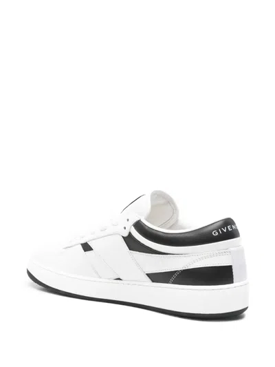 Givenchy G Move Low-top Sneakers In Calf Leather In White