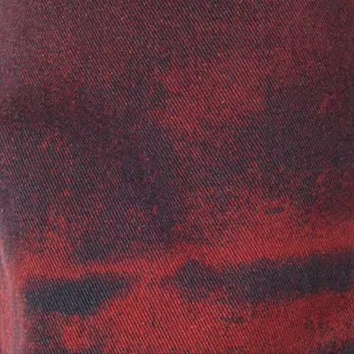 Roberto Cavalli Jeans With A Mottled Print Effect