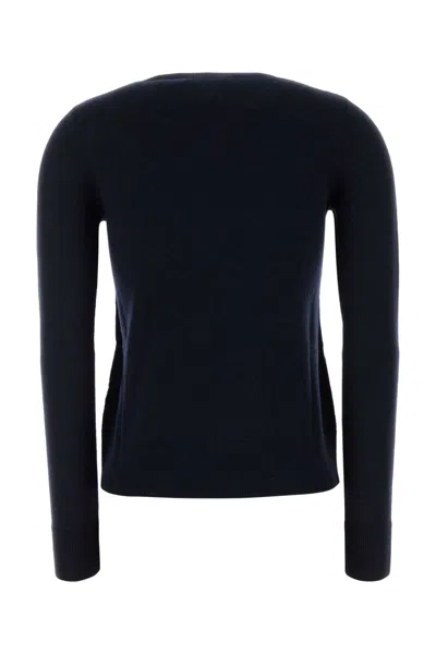 's Max Mara Midnight Blue Wool Idoneo Sweater In Black