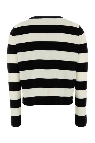 Max Mara Embroidered Wool Viterbo Sweater In Multi