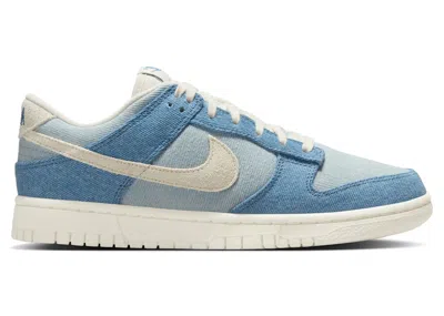Pre-owned Nike Dunk Low Denim (women's) Sneakers In Smokey Blue/denim Turquoise/ochre In Multi