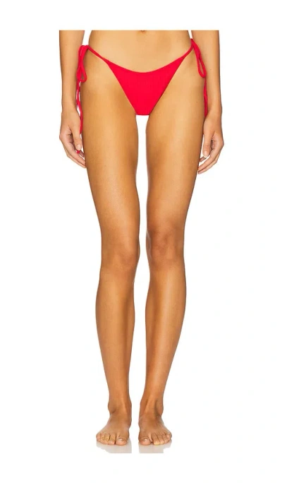 Frankies Bikinis Mackenzie Ribbed Bikini Bottom