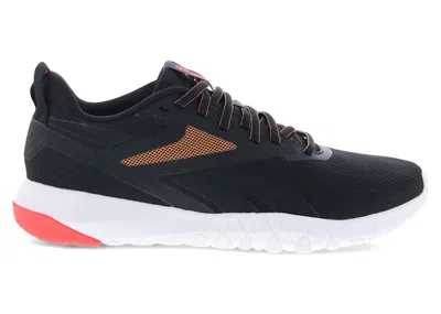Pre-owned Reebok Men's  Flexagon Force 4 Black Sneakers In Core Black/court Brown/neon Cherry In Multi