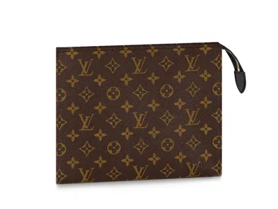 Pre-owned Louis Vuitton Women's  Toiletry Pouch Nm Monogram In Brown/beige