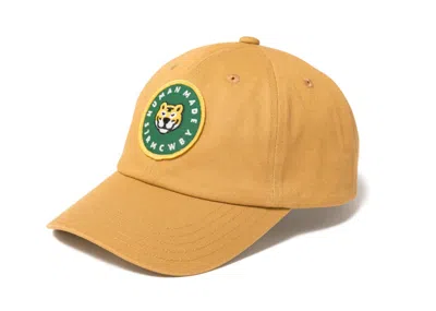Pre-owned Human Made Animal Graphic 6 Panel Twill Cap In Tiger