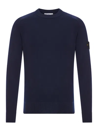 Stone Island Light Rws Pure Wool Sweater