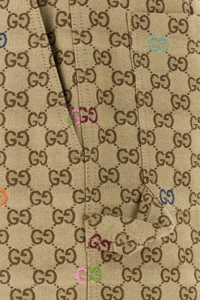 Gucci Bermuda In Tessuto Gg Uomo