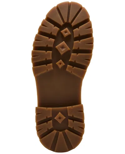 Madden Girl Caden Platform Lug-sole Boat Shoes In Brown