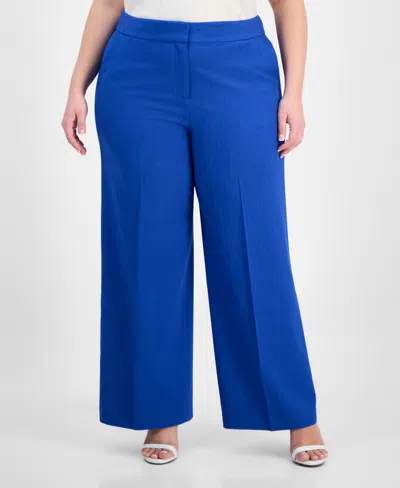 Tahari Asl Plus Size Wide-leg Pants