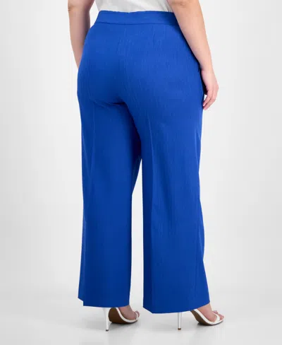 Tahari Asl Plus Size Wide-leg Pants