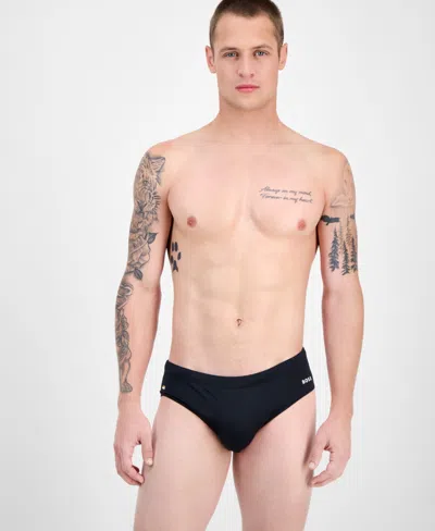 Hugo Boss Hugo By  Men's Brief Swimsuit In Black
