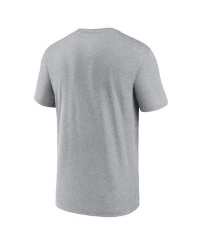 Nike Men's Heather Gray San Diego Padres Tricode Legend Performance T-shirt In Gray