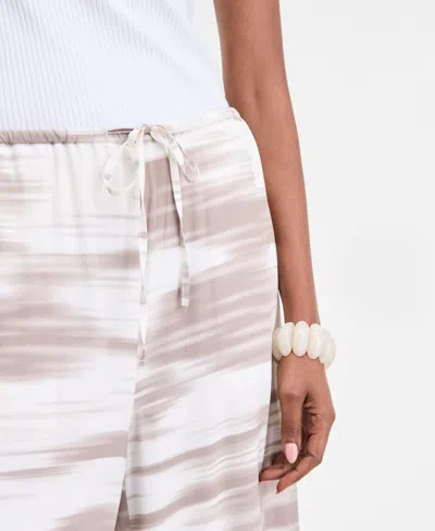 Inc International Concepts Women's Printed Wide-leg Pants, Exclusively At Macy's In Multi