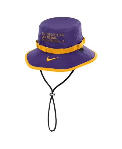 Nike Men's Purple Lsu Tigers 2025 Sideline Apex Boonie Bucket Hat