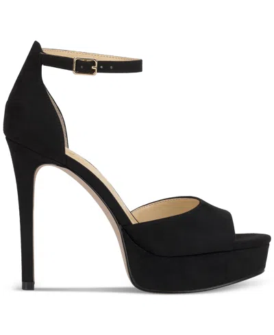 Jessica Simpson Sohilea Ankle Strap Platform Sandal In Black