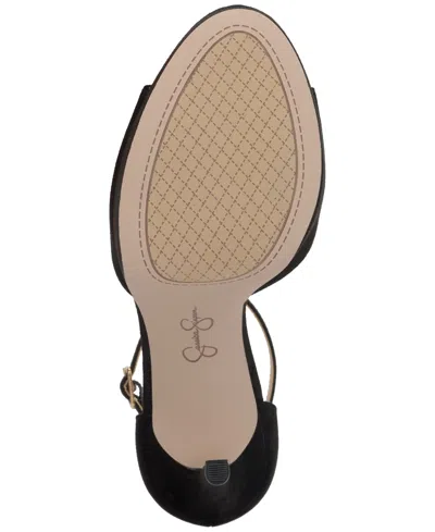 Jessica Simpson Sohilea Ankle Strap Platform Sandal In Black