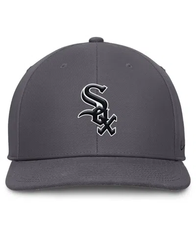 Nike Men's Gray Chicago White Sox Pro Performance Snapback Hat In Gray