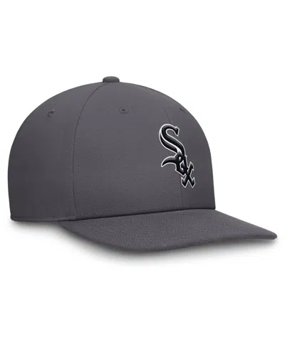 Nike Men's Gray Chicago White Sox Pro Performance Snapback Hat In Gray