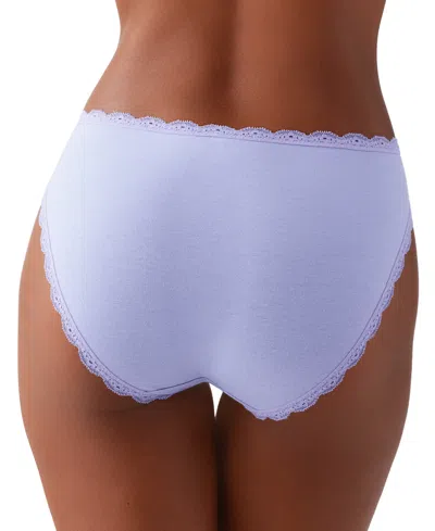 B.tempt'd By Wacoal Women's Inspired Eyelet High-leg Underwear 971219 In Purple