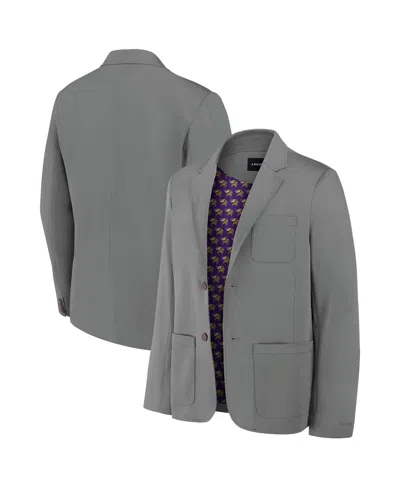 J. Palmer Men's Graphite Minnesota Vikings Man-in-motion Blazer
