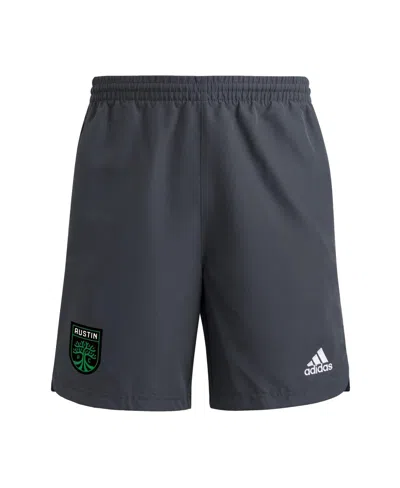 Adidas Originals Men's Gray Austin Fc 2025 Travel Shorts