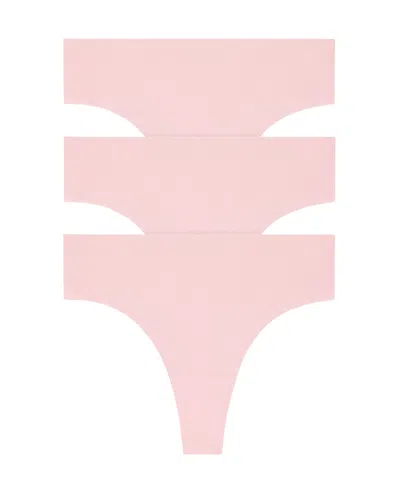 Dkny Women's Litewear Cut Anywear Thong Underwear 3 Pack
