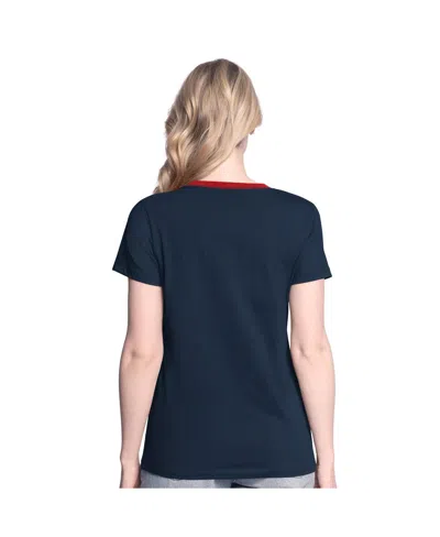 G-iii 4her By Carl Banks Women's Navy St. Louis Cardinals Pitch T-shirt