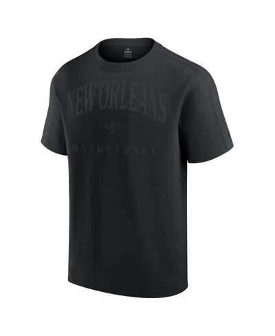 Fanatics Men's Black New Orleans Pelicans Flex Tri-blend T-shirt In Black