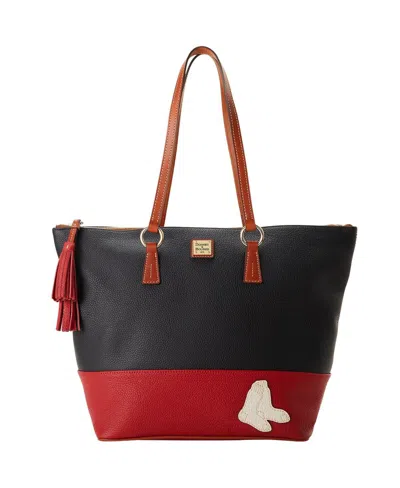 Dooney & Bourke Boston Red Sox Tobi Tote Purse In Black