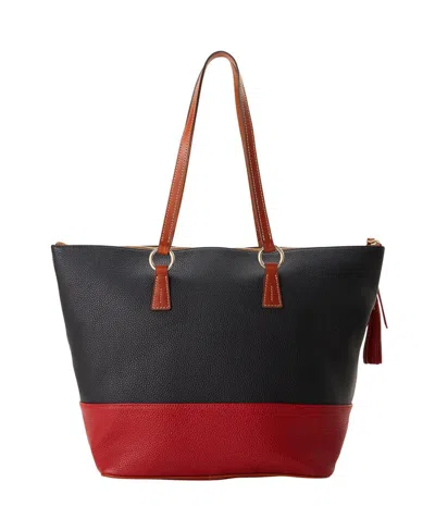 Dooney & Bourke Boston Red Sox Tobi Tote Purse In Black