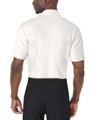 Pga Tour Men's Short Sleeve Diagonal Chest Stripe Golf Polo Shirt