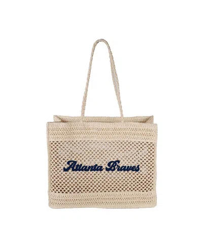 Logo Brands Atlanta Braves Coastal Tote Bag