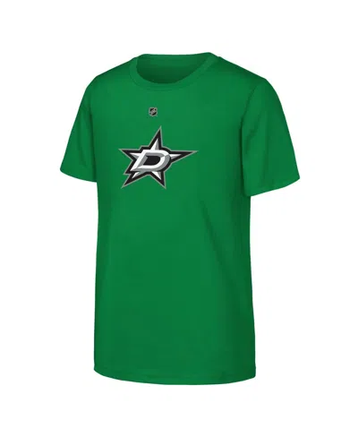 Outerstuff Big Boys And Girls Kelly Green Dallas Stars Primary Logo T-shirt In Green
