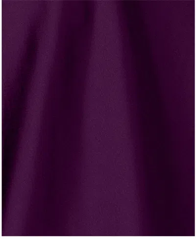 Betsy & Adam Women's Solid-color Knot-front Long Halter Dress
