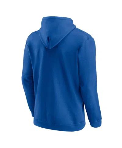 Fanatics Men's Blue Tampa Bay Lightning 2025 Stanley Cup Playoffs Breakout Fleece Pullover Hoodie In Blue