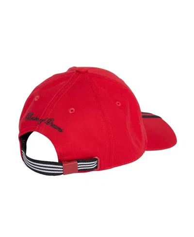 Adidas Originals Men's And Women's Red Manchester United 3-stripe Dad Adjustable Hat