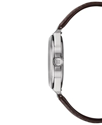 Certina Men's Swiss Ds-7 Brown Leather Strap Watch 39mm
