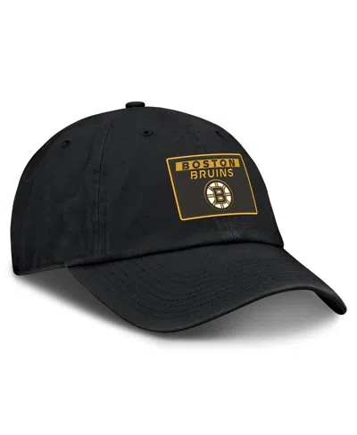Fanatics Men's Black Boston Bruins Authentic Pro Prime Adjustable Hat