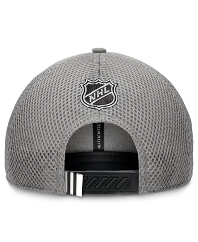 Fanatics Men's Gray Chicago Blackhawks Authentic Pro Home Ice Trucker Adjustable Hat