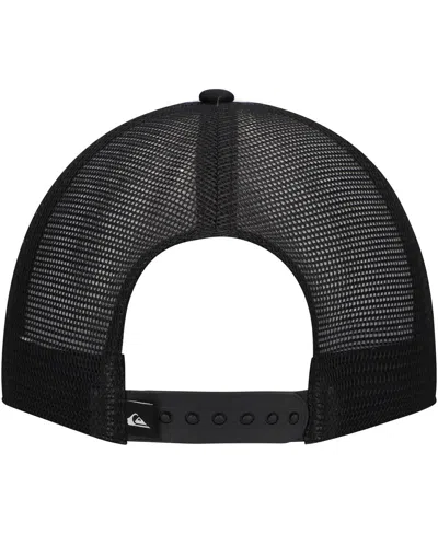 Quiksilver Men's White/black Tripson Trucker Snapback Hat