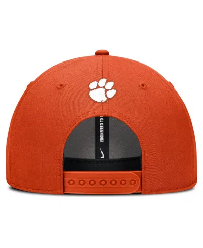 Nike Men's Orange Clemson Tigers Rise Practice Adjustable Hat In Orange