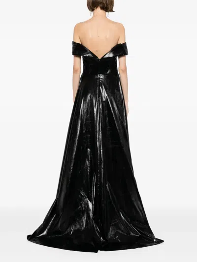 Saiid Kobeisy Strapless Long Dress In Black