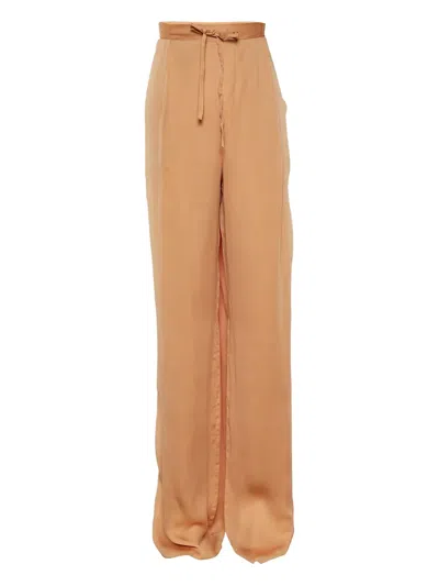 Pre-owned Bottega Veneta Tie-waist Trousers