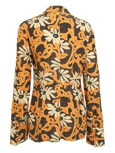 Pre-owned Nanushka Floral-print Shirt