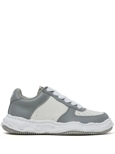 Miharayasuhiro Wayne Two-tone Sneakers In Gray