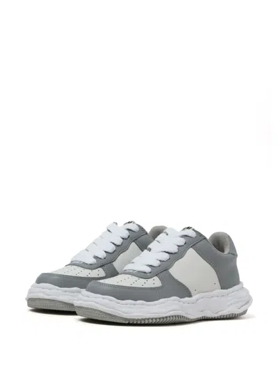 Miharayasuhiro Wayne Two-tone Sneakers In Gray