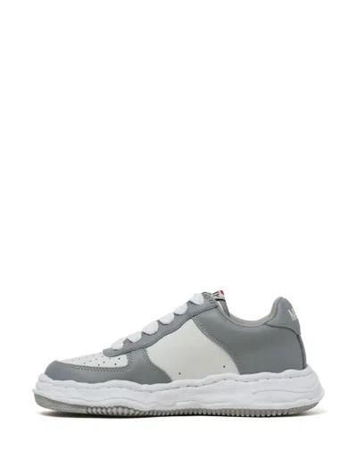 Miharayasuhiro Wayne Two-tone Sneakers In Gray